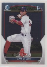 2023 Bowman Chrome Prospects Fraymi De Leon #BCP-97 6bz