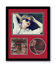 Taylor Swift Autograph Signed 11x14 Framed CD Photo Red (Taylor's Version) ACOA