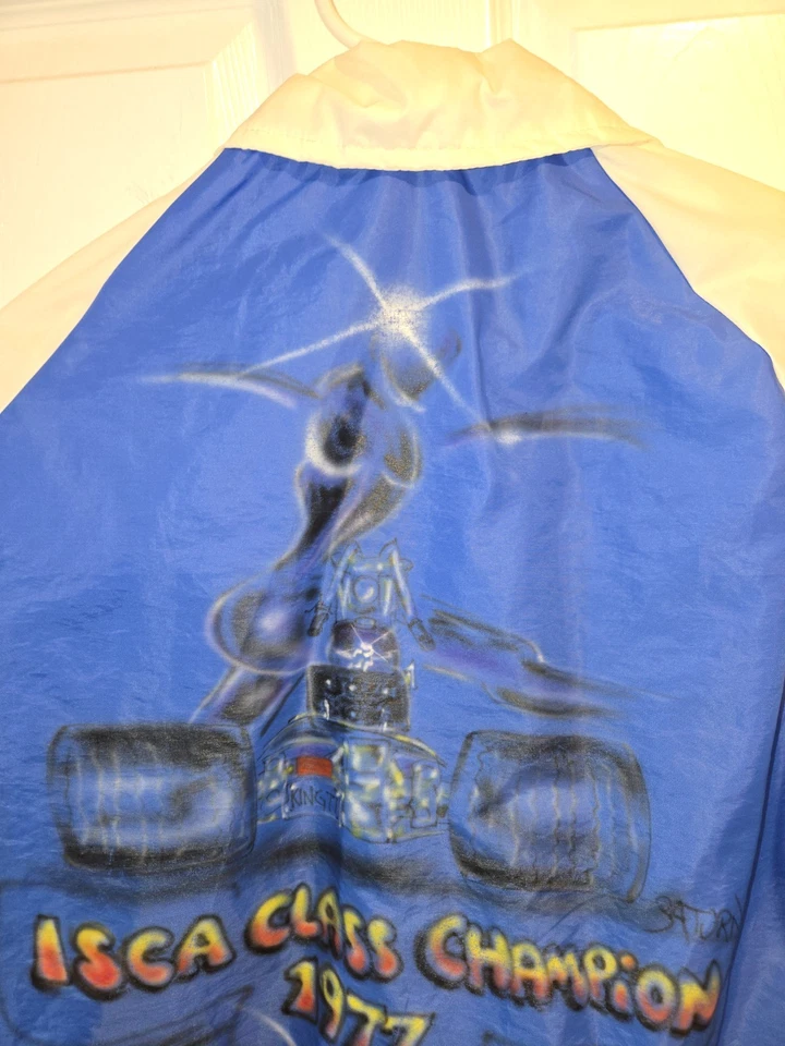 Vintage 1977 King Kong Harley Davidson Trike Motorcycle Jacket,ISCA Winner,Med. - image 3 of 4