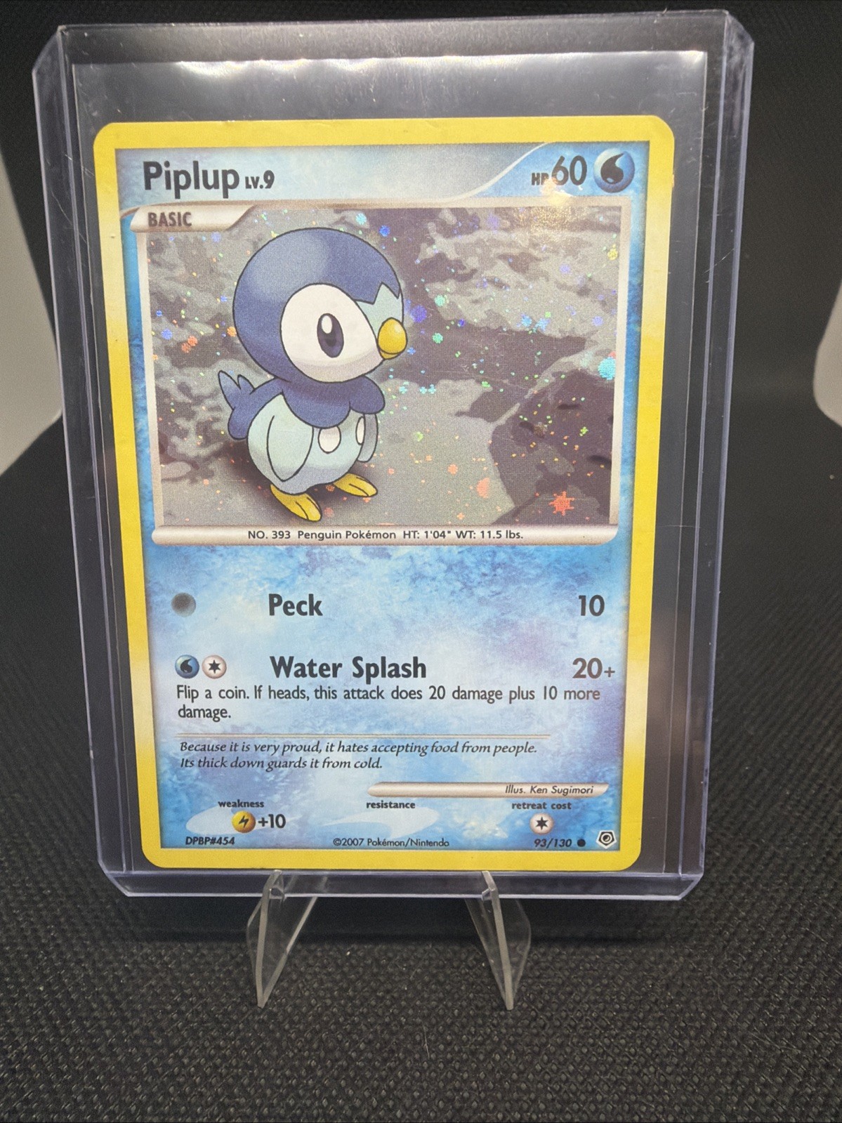 Piplup | 93/130 Diamond & Pearl 2007 | Holo | Pokémon TCG LP