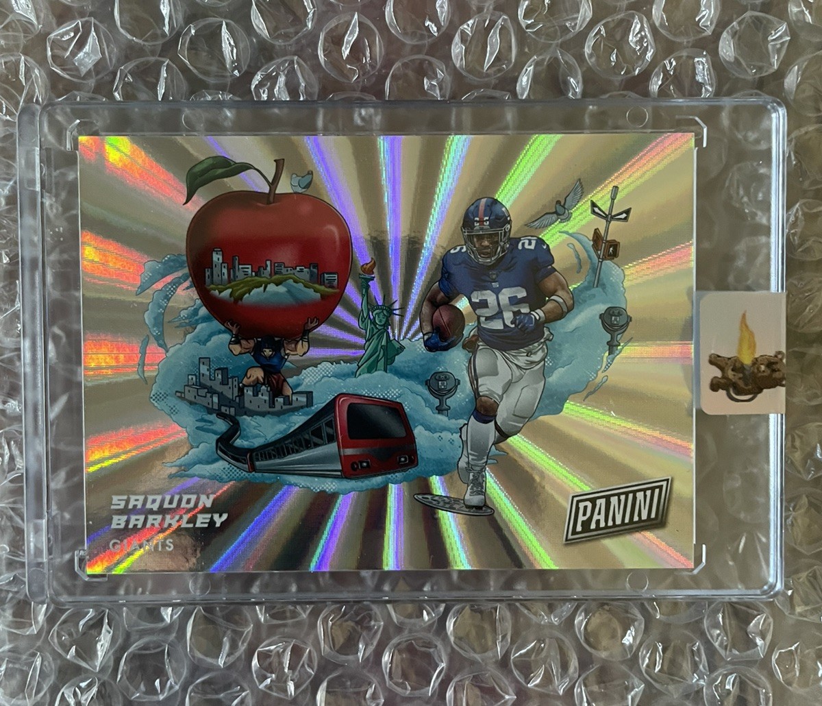 2020 Panini Case Hit Saquon Barkley On The Horizon New York Giants SSP 