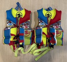 2 Hyperlite Indy Child CGA Wakeboard Vest Child Size 30-50lb Life Vest Flotation