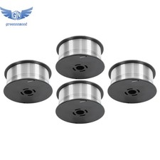 Mig Solid Welding Wire, ER4043 Aluminum Gas Mig Wire .035" 1LB Each, 4-Pack