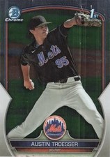 Austin Troesser 2023 Bowman Draft Chrome 1st #BDC-176