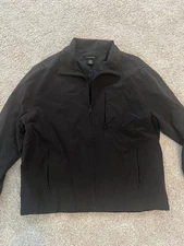 Calvin Klein Jeans mens black zippered jacket XL Used
