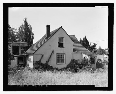 Seattle Washington 1900s Strelic Residence South Angeline Street House