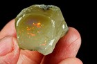 45Ct Ethiopian Welo Opal Play Of Color Facet Rough Specimen YOW1691 — photo 2
