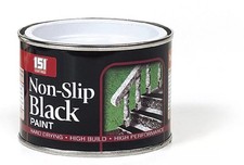 Non Slip Black Paint Indoor Outdoor Steps Stairs Tiles 151 Coatings 180ml