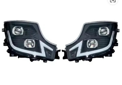 1 paar Mercedes Actros MP5 MP4 LED Scheinwerfer Hauptscheinwerfer E-Zulassung