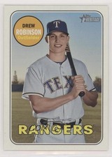 2018 Topps Heritage High Number Drew Robinson #678 fl4
