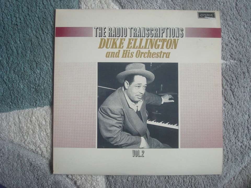 DUKE ELLINGTON JAZZ LP RECORDS THE RADIO TRANSCRIPTIONS 1-5 VOLUMES LONDON LABEL - Image 4 of 4