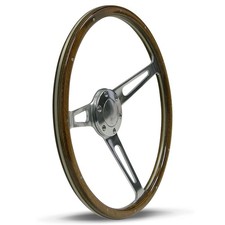 Saas Classic Woodgrain Steering Wheel 380mm Deep Dish Ford Xr Xt Xy Xy Mustang