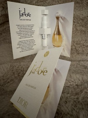 NEW! Dior J'adore L'Or Essence de Parfum in Card Sample Spray 0.03oz/ 1ml