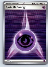 BASIC PSYCHIC ENERGY 021 SCARLET & VIOLET ENERGIES POKEMON REVERSE HOLO