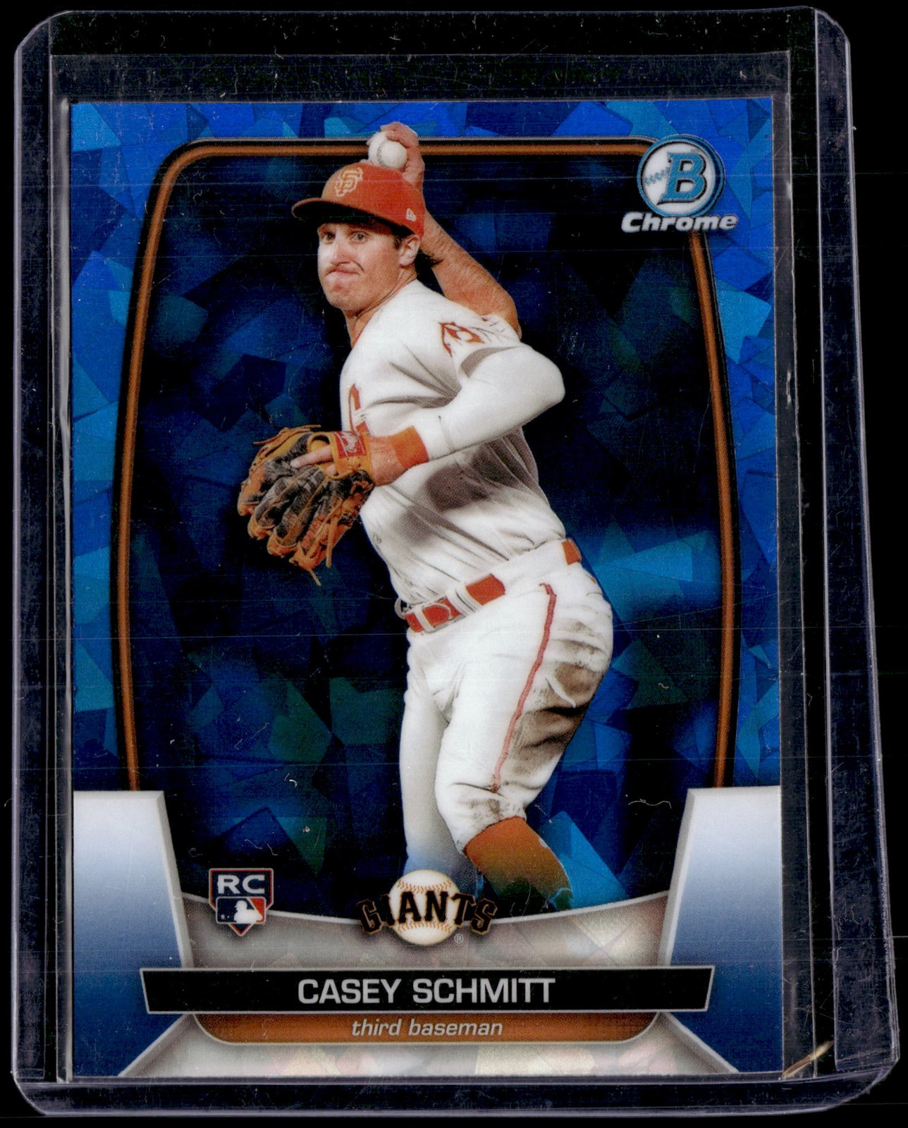 2023 Bowman Chrome Sapphire Edition #38 Casey Schmitt