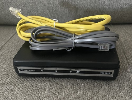 D-Link DSL-520B ADSL2+ Modem Broadband Complete In Box - Picture 3 of 4