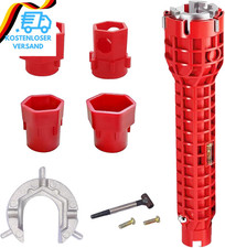 Armaturenschlüssel, 14 in 1 Waschbecken Schlüssel,Standhahnmutterschlüssel, Mult