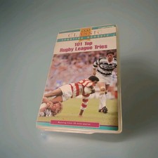 101 Top Rugby League Tries BBC Classsic Sporting Moments VHS Cassette Tape