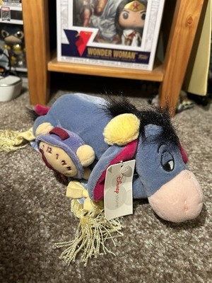 Disney Store Exclusive Winnie The Pooh Teddy - tick tock clock eeyore Plüsch