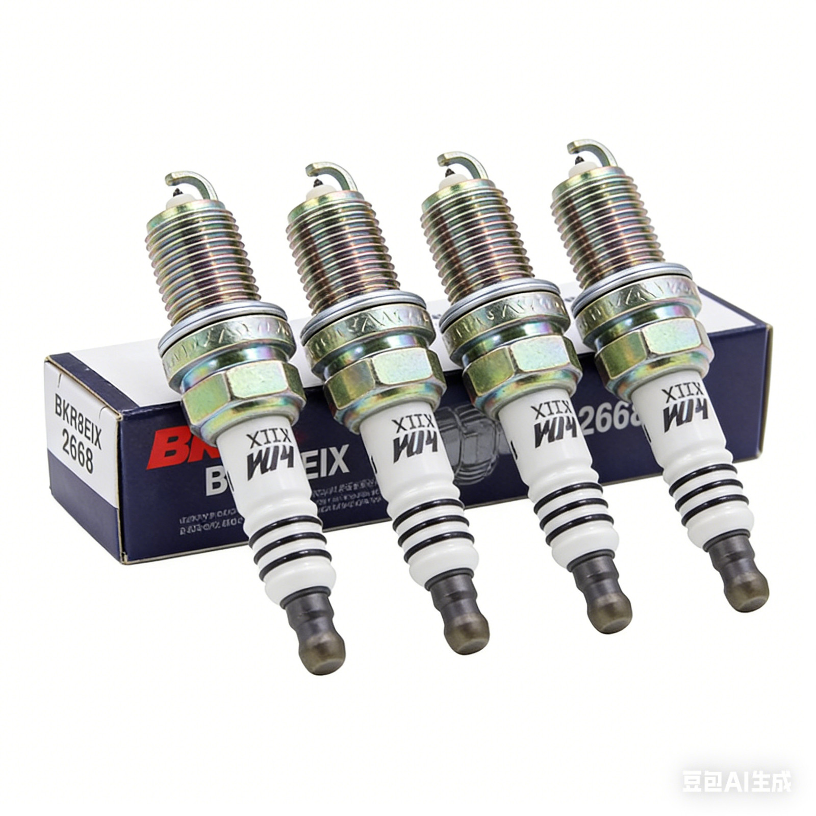 4PCS NGK BKR8EIX 2668 BKR8EIX Iridium Spark Plugs FOR Racing Colder US SHIPPING