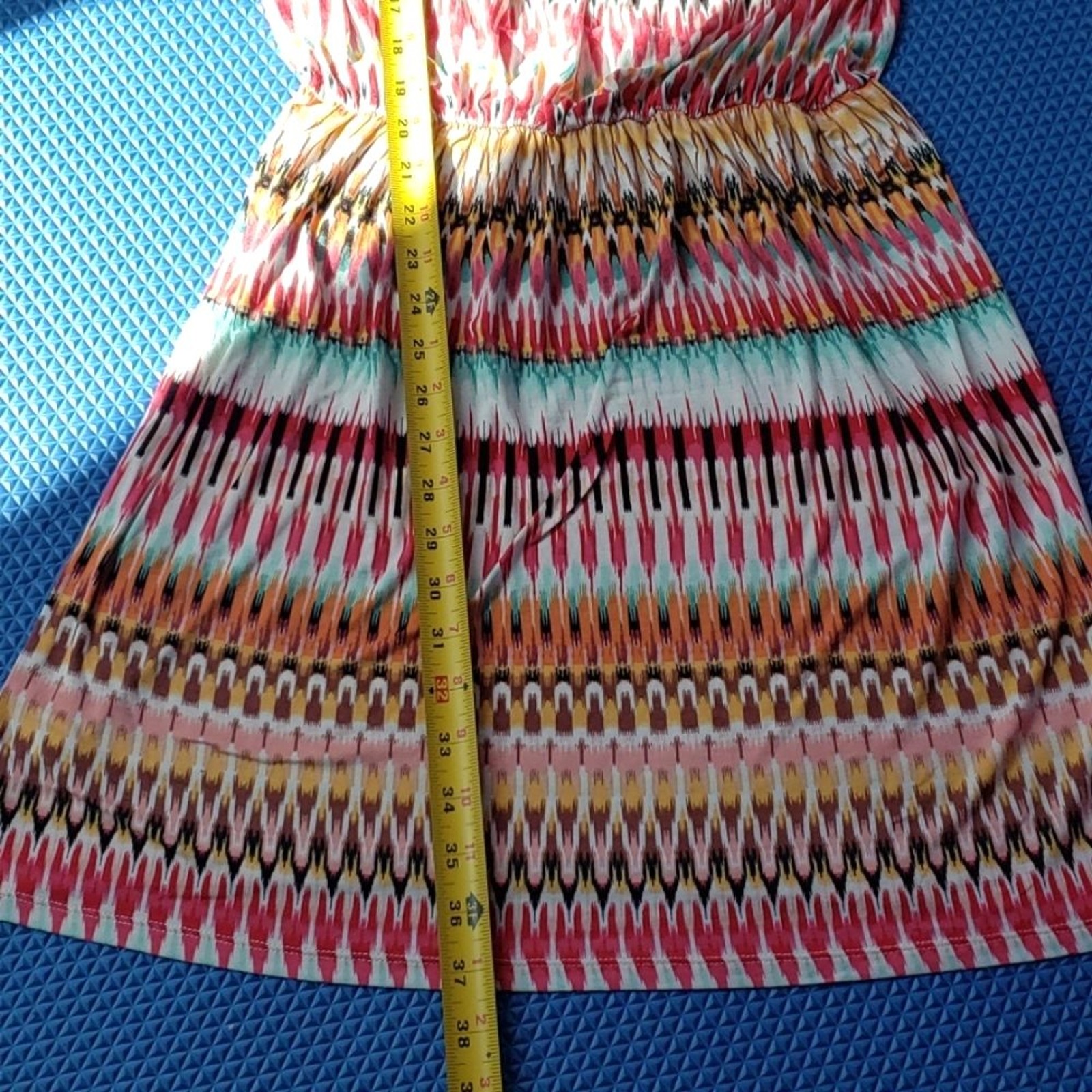 Ann Taylor Loft Unique Pattern Rayon Sleeveless D… - image 8