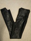 SPANX LEGGINGS TUMMY CONTROL BLACK LEGGINGS SIZE SMALL — photo 1