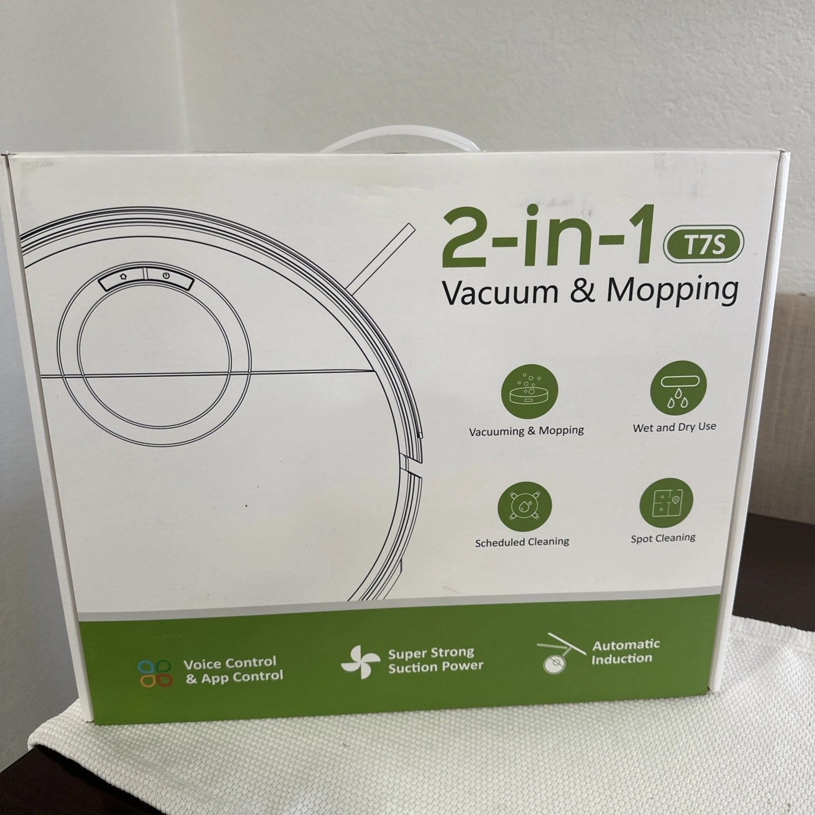🔥 Robot Vacuum & Mopping 2 in 1 T7S Cleaner NIB