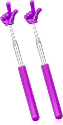 2Pcs Telescopic Teachers Pointer, Mini Pointer Finger Stick for Classroom, Retra