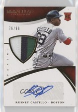 2015 Immaculate Rookie Material Autos Prime 76/99 Rusney Castillo #102 Auto 1x9