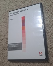 Adobe Creative Suite 4 CS4 Design Standard For Windows Full Retai DVD Version