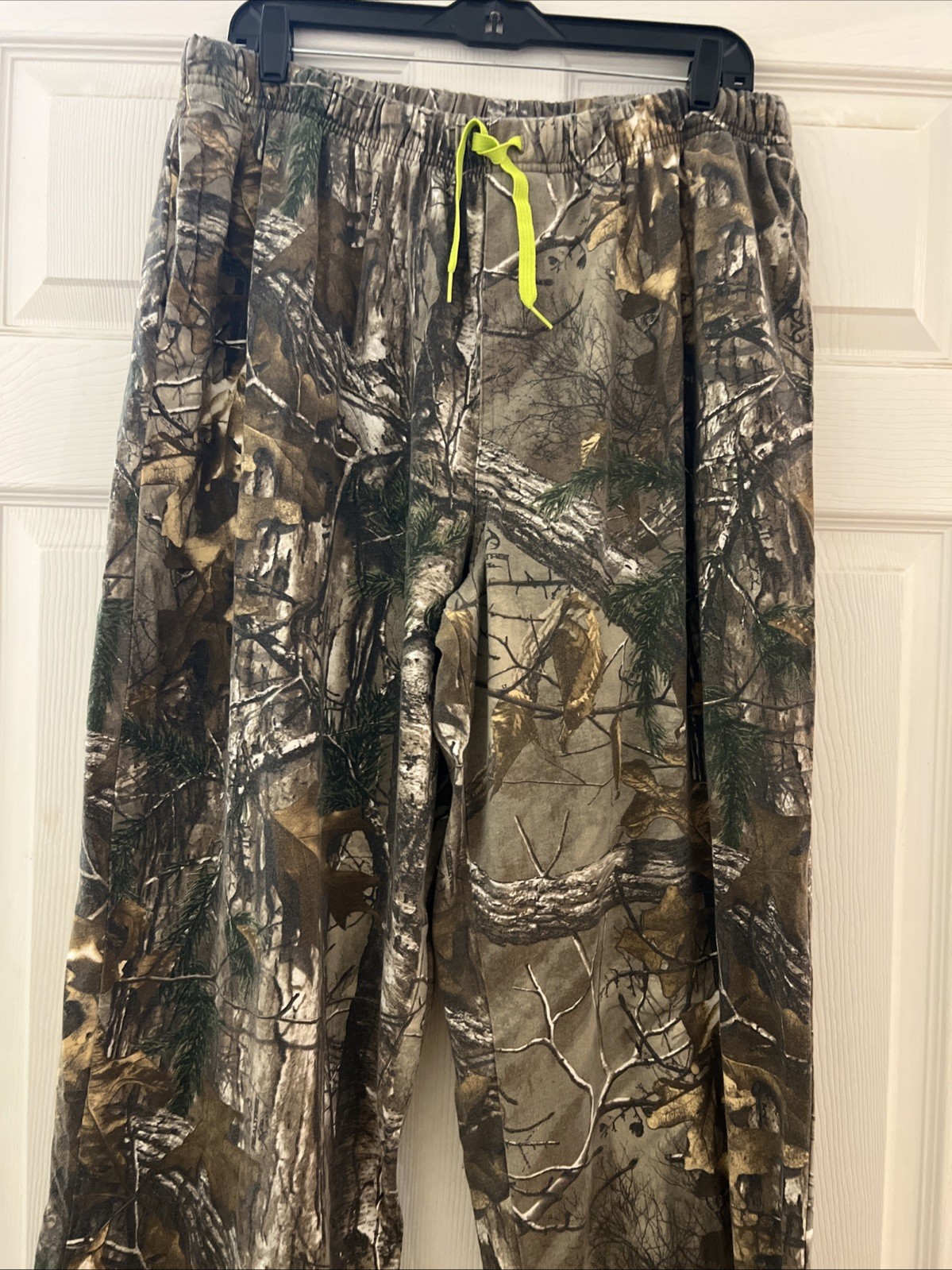 Realtree Xtra Camo Lounge Pants, Men’s 2XL, Pockets