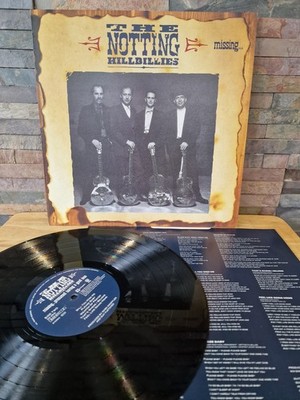The Notting Hillbillies Vinyl Missing Presumed Having a Good Time. 1990 842 671