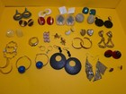 25 Pairs Retro MCM Pierced Earrings Mixed Lot Mid-Century-Modern  — photo 1