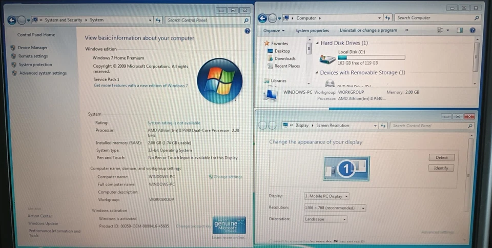 Sony Vaio VPCEE3JOE PCG-61611M DA0NE7MB6D0 Black Laptop 15.6" 2GB 128GB Windows - Image 3 of 4