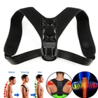 Corrector De Postura Ajustable Soporte Fajas Para La Espalda Para Mujer y Hombre