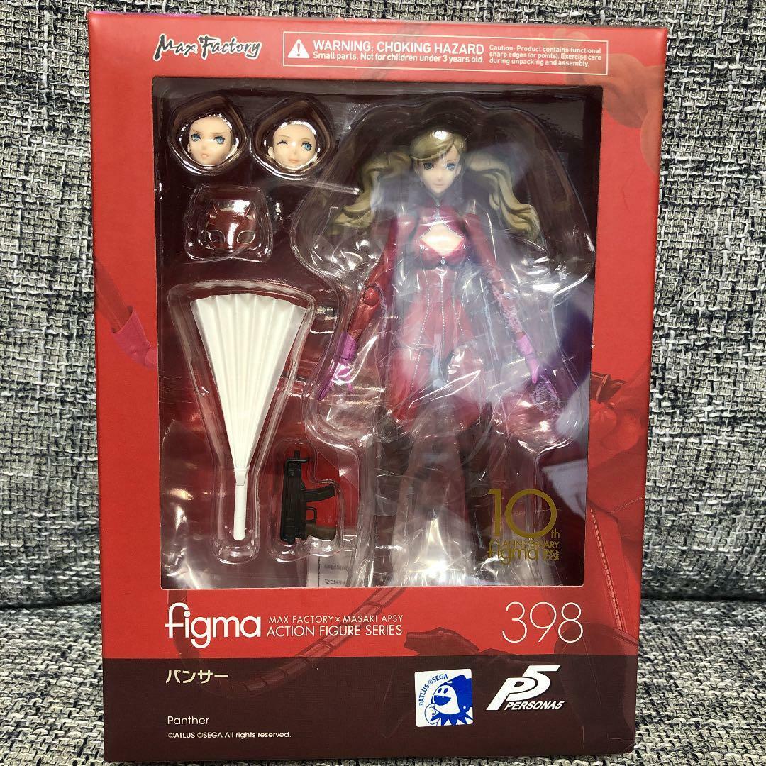 Max Factory FIGMA 398 Persona5 Panther phantom thief Ann Takamaki JP  "Excellent"