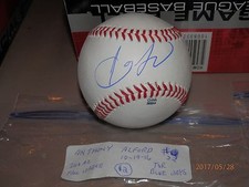 ANTHONY ALFORD BLUE JAYS FALL LEAGUE  AUTOGRAPHED BASEBALL # 2