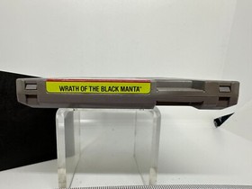 1989 Nintendo NES Taito Wrath Of The Black Manta Game With Manual Inv-0760