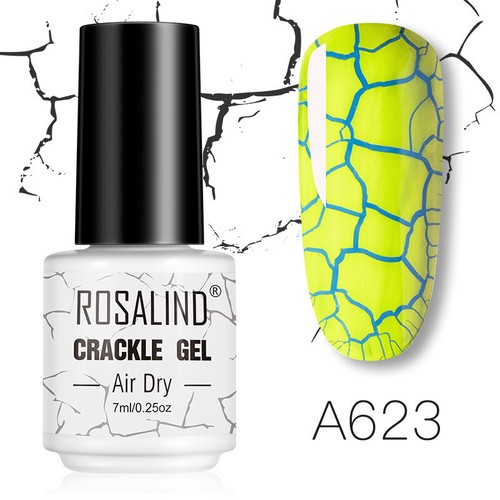 14Colors Air Dry Crackle Gel Nail Polish 7ml Soak Off UV/LED Gel Varnish Salon # - Foto 16 di 27