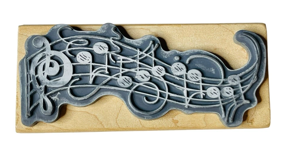 SELENDO ÁLBUM DE RECORTES DE NOTAS DE 1998 CON SELLO DE GOMA DE MÚSICA ONDULADA #51167 Foto 2 de 4