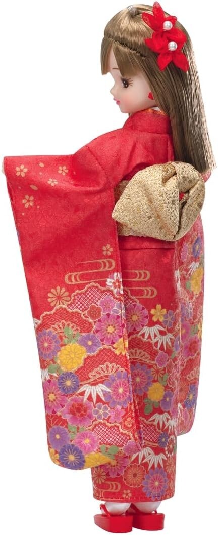 Licca Chan Kimono Doll LD-30 Red Takara Tomy Japan 2024 2025 US