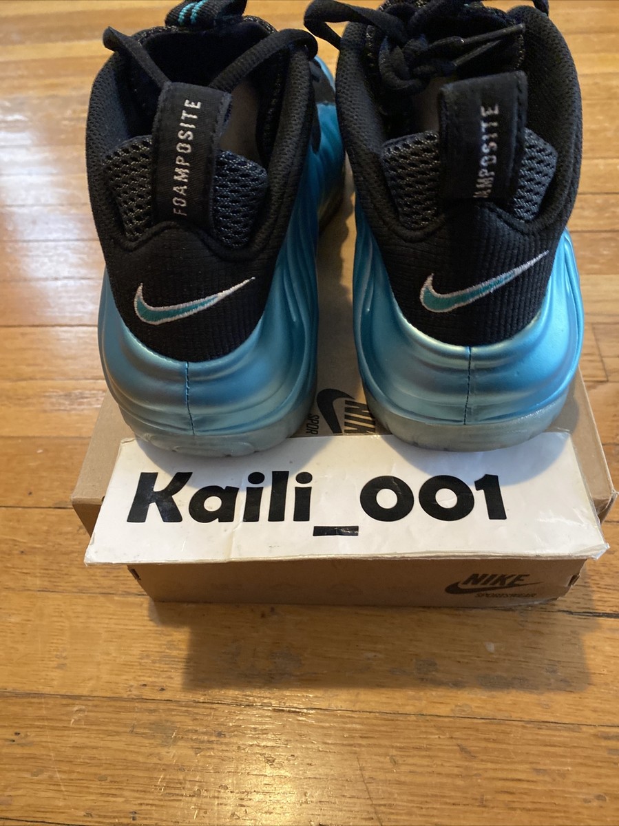 nike foamposite pro electric blue