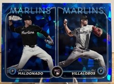 2024 Topps Chrome Update Sapphire - Maldonado & Villalobos #USCS305 (RC)
