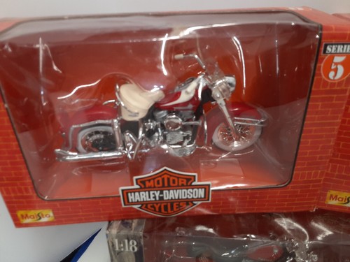 Vintage Maisto 1/18 Harley Davidson Motorcycles (6) Series 5, 6 & 9 ~ NIB - Picture 5 of 13