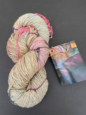 BLUE HERON YARNS Rayon Ric Rac 225 yards #9 Hand Dyed Marshgrass | eBay