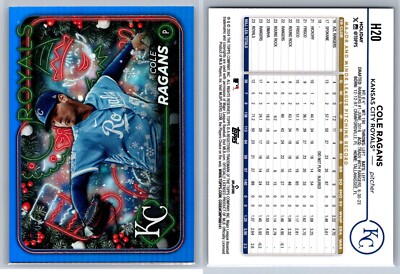 2024 Topps Holiday BLUE METALLIC GLITTER Parallels You Pick! FREE