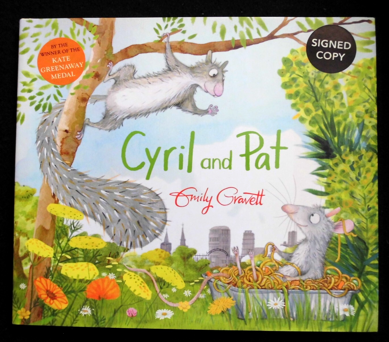 Cyril and Pat by Emily Gravett (2018-1st) Children's Illustrated Book - Hardback