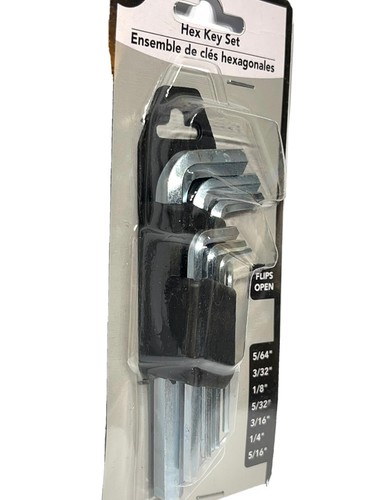 Hex Key Wrench Multi Set - 7pc w/holder - Home Tool Furniture Build - Picture 3 of 4