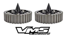 VMS RACING CAM GEAR BOLTS W/ SPIKES BLACK FOR HONDA ACURA DOHC B16 B18C 