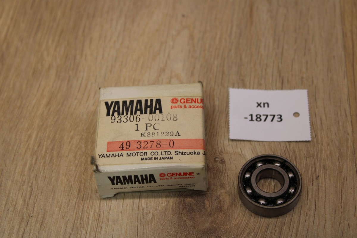メジャー Yamaha 93306-00108 Bearing NOS NEU genuine xn18773 | eBay